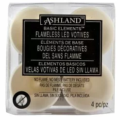 Brand new ❤️ 8 Packs: 4 ct. (32 total) White Flameless LED Votive Candles by Ashland® ⭐