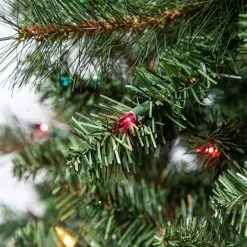 Coupon ⌛ 7ft. Pre-Lit Willow Pine Artificial Christmas Tree, Multicolor Lights by Ashland® 🥰 -Ashland Sale Store 10151890 11