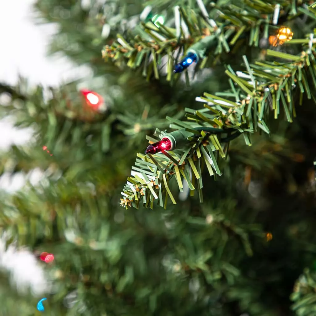 Discount 🔔 7.5ft. Pre-Lit Hartford Pine Artificial Christmas Tree, Multicolor Lights by Ashland® ⌛ 6 Discount 🔔 7.5ft. Pre-Lit Hartford Pine Artificial Christmas Tree, Multicolor Lights by Ashland® ⌛ - Image 4