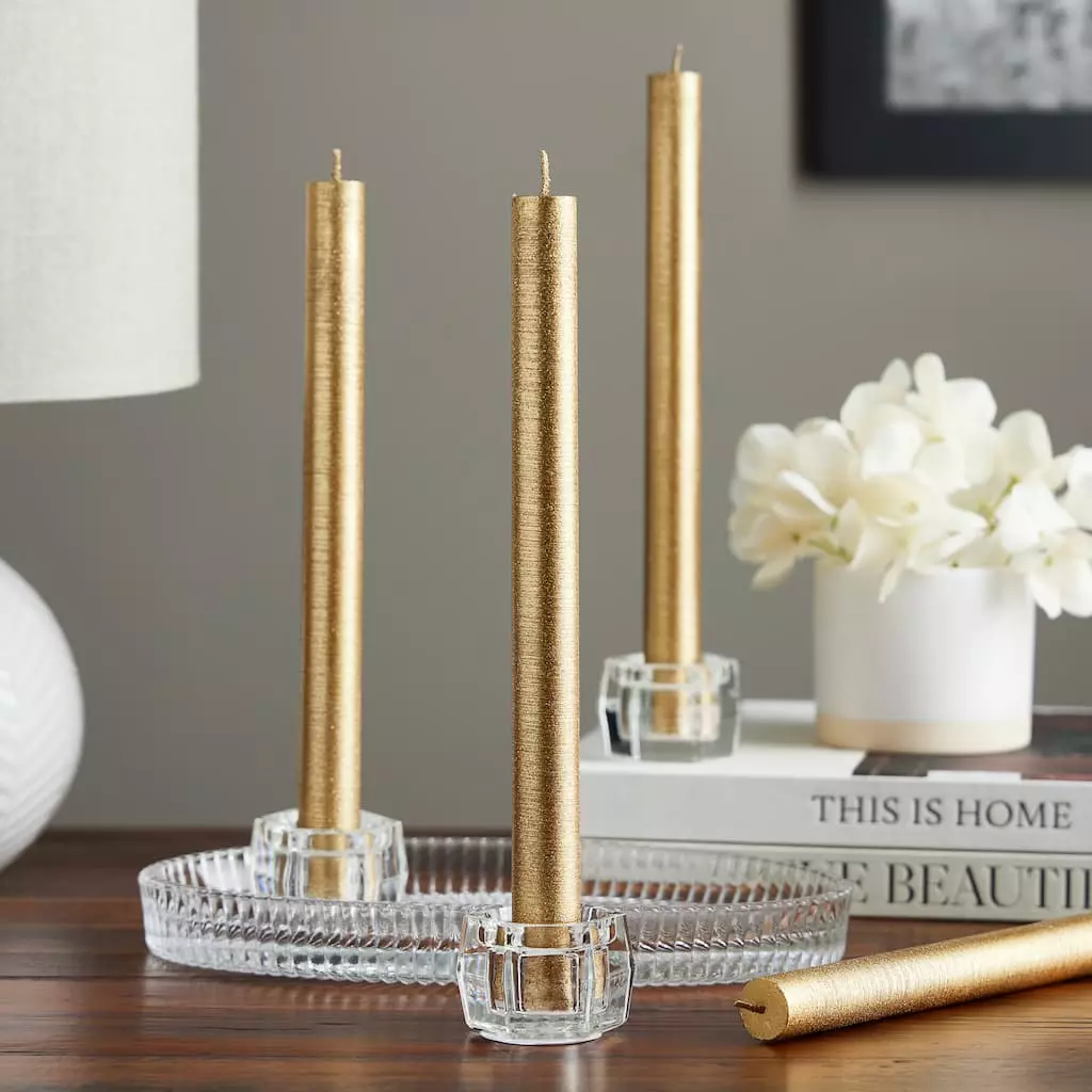 Buy ✔️ Élégance™ Spun Glitter Taper Candles by Ashland® 🧨 4 Buy ✔️ Élégance™ Spun Glitter Taper Candles by Ashland® 🧨 - Image 2