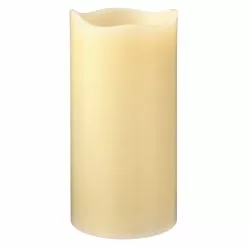 Best deal 🎁 Flameless Real Wax LED Pillar by Ashland®, Vanilla ✔️ -Ashland Sale Store 10161418 31