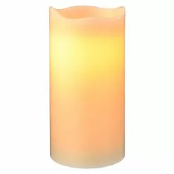 Best deal 🎁 Flameless Real Wax LED Pillar by Ashland®, Vanilla ✔️ -Ashland Sale Store 10161418 32