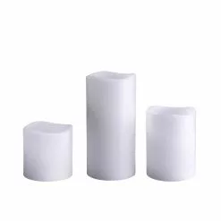 Cheapest 💯 White Wax Touch LED Pillar Candle Set by Ashland® 😍