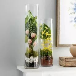 Discount ✔️ Ashland™ Cylinder Glass Vase, 18" ⌛ -Ashland Sale Store 10186782 20