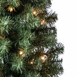 Coupon 👍 7ft. Pre-Lit Artificial Christmas Tree, Clear Lights by Ashland® 🎁 -Ashland Sale Store 10293311 11
