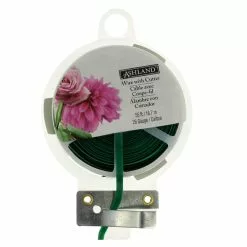 Wholesale 🎉 24 Pack: 26 Gauge Green Floral Wire with Cutter by Ashland® 😀