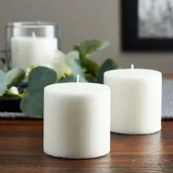 Budget ⌛ Ashland® Basic Elements™ White Pillar Candle, 3 Pack 🧨 -Ashland Sale Store 10317968 20
