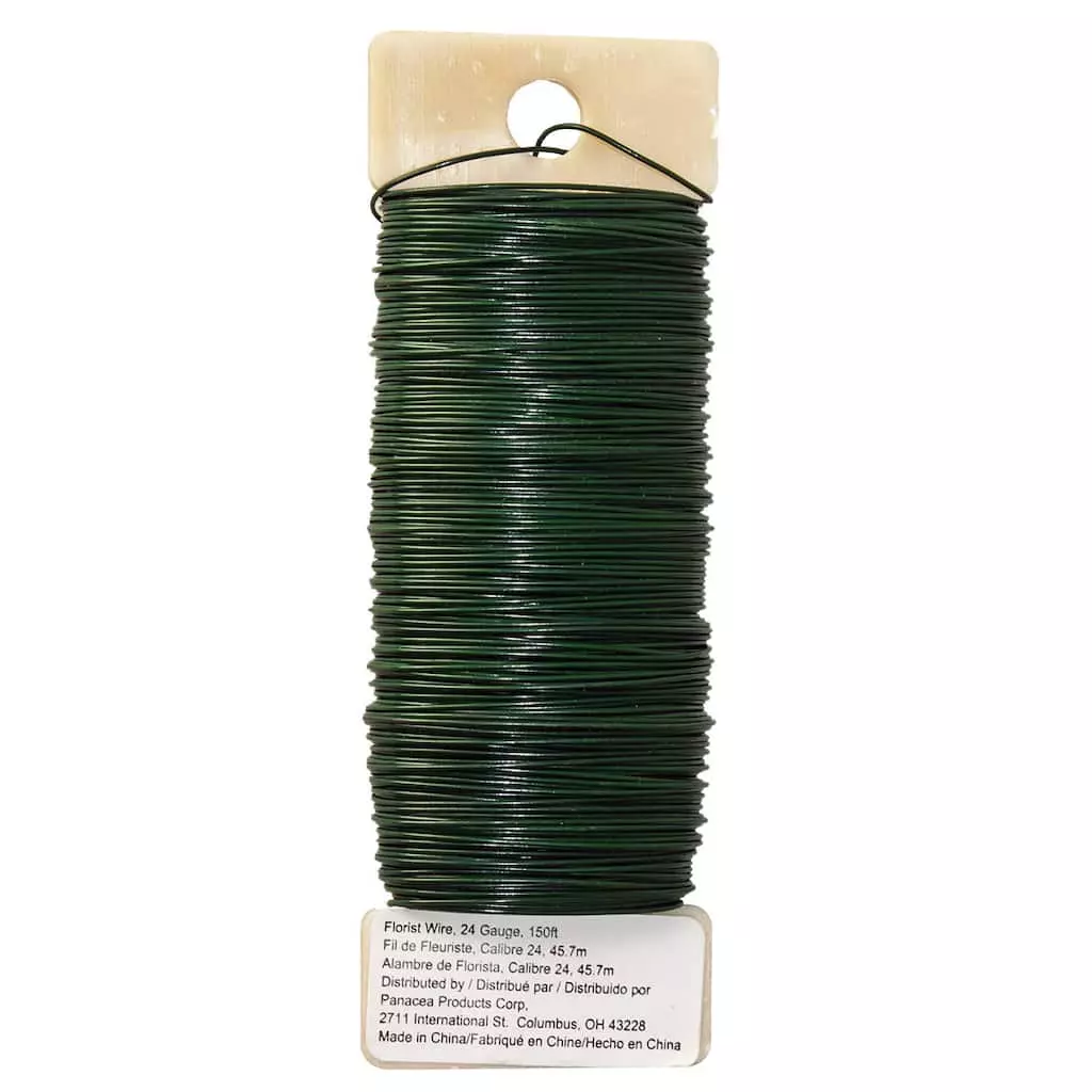 Discount 🌟 Green Floral Wire, 24 Gauge by Ashland® 🥰 3 Discount 🌟 Green Floral Wire, 24 Gauge by Ashland® 🥰