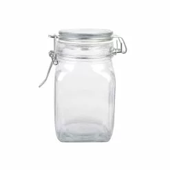 Best Sale ⌛ Square Glass Jar with Latch by Ashland® ❤️