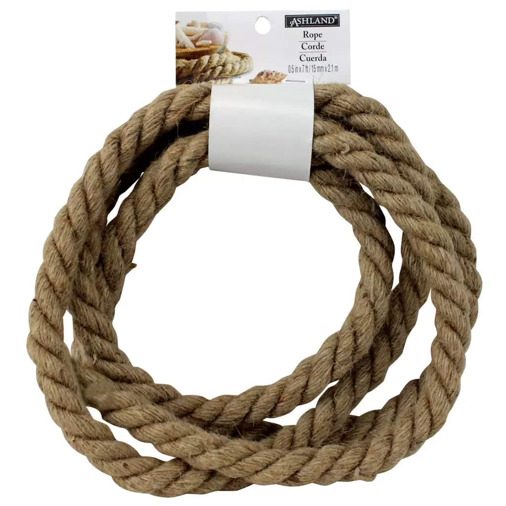 Best Pirce 💯 Natural Jute Rope by Ashland™ 🎁 3 Best Pirce 💯 Natural Jute Rope by Ashland™ 🎁