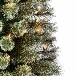 Wholesale ❤️ 7ft. Pre-Lit Artificial Cashmere Pencil 😉 Christmas Tree, Clear Lights by Ashland® ⭐ -Ashland Sale Store 10368145 11