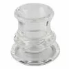 Buy 🔥 12 Pack: 2.25" Chunky Glass Taper Candle Holder by Ashland® 🎉