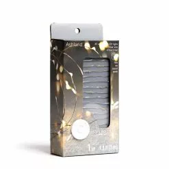 Best Pirce 🧨 12 Pack: 10ft. Warm White Silver Wire LED String Lights by Ashland® 🧨 -Ashland Sale Store 10423129 8 1