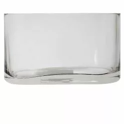 Coupon ⌛ 6.9" Oval Glass Vase by Ashland® 😉 -Ashland Sale Store 10424779