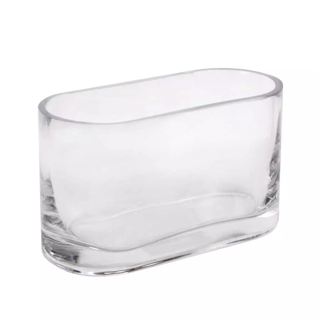 Best deal 🛒 12 Pack: 6.9" Oval Glass Vase by Ashland® 😍 3 Best deal 🛒 12 Pack: 6.9" Oval Glass Vase by Ashland® 😍