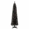 Cheap ✔️ 6ft. Pre-Lit Artificial Black Pencil ✨ Christmas Tree, Clear Lights by Ashland® ❤️ -Ashland Sale Store 10444272 1