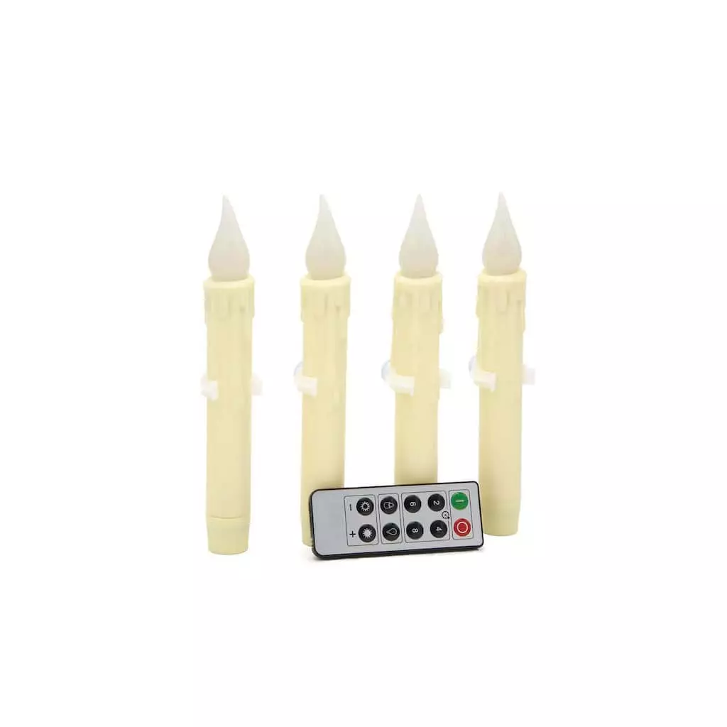 Flash Sale ⭐ Tapered Dripping LED Candles By Ashland® ❤️ 3 Flash Sale ⭐ Tapered Dripping LED Candles By Ashland® ❤️