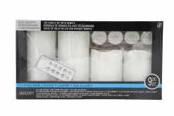 Cheap 🔥 4 Pack: Basic Elements™ White LED Candle Set with Remote by Ashland® ✔️