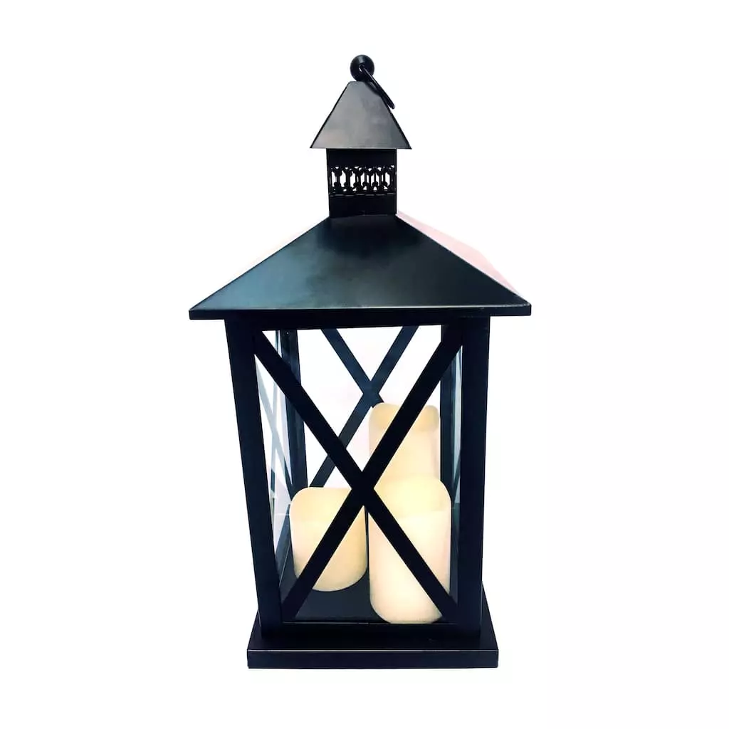 Deals โ๏ธ 19" Lantern with LED Candles by Ashland® ๐ 5 Deals โ๏ธ 19" Lantern with LED Candles by Ashland® ๐ - Image 3