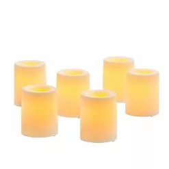 Promo 🔔 White Votive LED Candle Set By Ashland® ⭐ -Ashland Sale Store 10470058