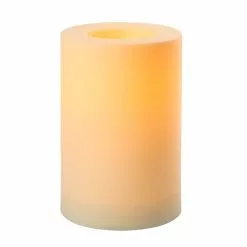 New 🎁 White 6" x 9" LED Outdoor Pillar Candle By Ashland® 🥰 -Ashland Sale Store 10470067
