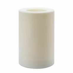 Promo 🧨 8 Pack: 6" x 9" White LED Outdoor Pillar Candle by Ashland® 👏