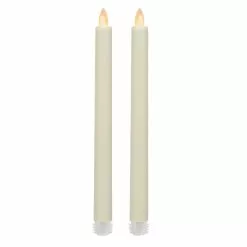 Deals ✨ IFlicker Ivory LED Taper Candle Set by Ashland® ✨ -Ashland Sale Store 10470075