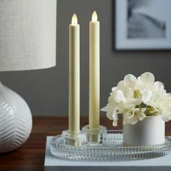 Deals ✨ IFlicker Ivory LED Taper Candle Set by Ashland® ✨ -Ashland Sale Store 10470075 20