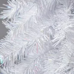 Outlet 🧨 7ft. Pre-Lit White Norway Artificial Pencil Christmas Tree, Clear Lights by Ashland® ⌛ -Ashland Sale Store 10487971 12