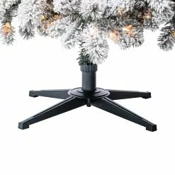 Best Pirce ❤️ 7.5ft. Pre-Lit Vermont Pine Flocked Artificial Christmas Tree, Clear Lights by Ashland® 🔥 -Ashland Sale Store 10489203 15