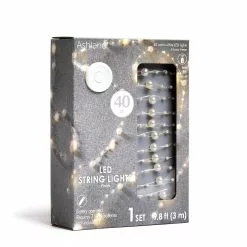 Wholesale ✔️ 40ct. Warm White Pearl LED String Lights by Ashland® ❤️ 13 Wholesale ✔️ 40ct. Warm White Pearl LED String Lights by Ashland® ❤️ -Ashland Sale Store 10501982 6