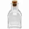 Flash Sale 🎁 Mini Square Glass Bottle with Cork By Ashland® ⭐ -Ashland Sale Store 10507449