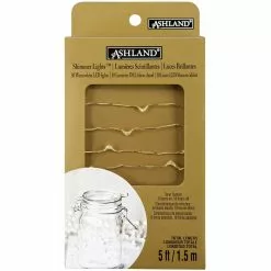 Coupon 🥰 Shimmer Lights™ Gold LED String Lights By Ashland® 🥰 -Ashland Sale Store 10513604 4