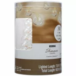 Best Sale 🤩 Creative Collection™ Shimmer Lights LED String Bulbs By Ashland™ 🌟