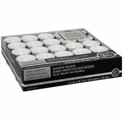 Flash Sale 😍 Basic Elements™ White 6-Hour Unscented Tealights By Ashland® ❤️