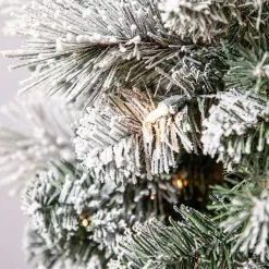 Promo ⌛ 7ft. Pre-Lit Artificial Slim Christmas Tree, Clear Lights by Ashland® 😀 -Ashland Sale Store 10521247 12