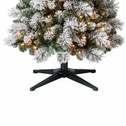Promo ⌛ 7ft. Pre-Lit Artificial Slim Christmas Tree, Clear Lights by Ashland® 😀 -Ashland Sale Store 10521247 15