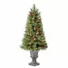 Discount 👍 4ft. Pre-Lit Verona Artificial Christmas Tree, Clear Lights by Ashland® 🎉 -Ashland Sale Store 10523322 1
