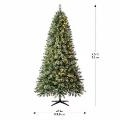 Hot Sale 🔔 7.5ft. Pre-Lit Augusta Pine Artificial ❄ Christmas Tree, Color Changing LED Lights by Ashland® 👏 24 Hot Sale 🔔 7.5ft. Pre-Lit Augusta Pine Artificial ❄ Christmas Tree, Color Changing LED Lights by Ashland® 👏 -Ashland Sale Store 10524538 22