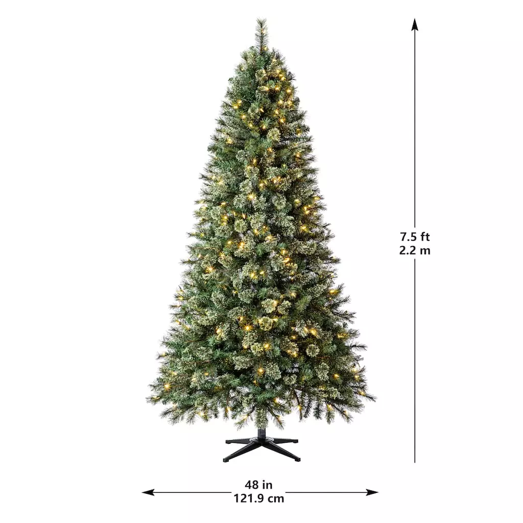 Hot Sale 🔔 7.5ft. Pre-Lit Augusta Pine Artificial ❄ Christmas Tree, Color Changing LED Lights by Ashland® 👏 12 Hot Sale 🔔 7.5ft. Pre-Lit Augusta Pine Artificial ❄ Christmas Tree, Color Changing LED Lights by Ashland® 👏 - Image 10