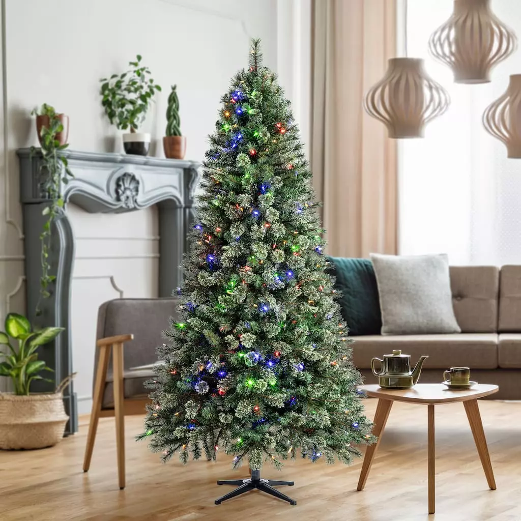 Hot Sale 🔔 7.5ft. Pre-Lit Augusta Pine Artificial ❄ Christmas Tree, Color Changing LED Lights by Ashland® 👏 14 Hot Sale 🔔 7.5ft. Pre-Lit Augusta Pine Artificial ❄ Christmas Tree, Color Changing LED Lights by Ashland® 👏 - Image 12