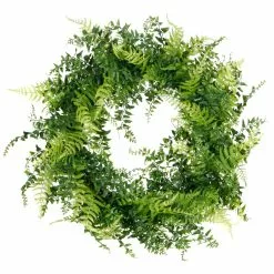 Wholesale 🌟 20" Mixed Greenery & Leaves Wreath by Ashland® 🔥