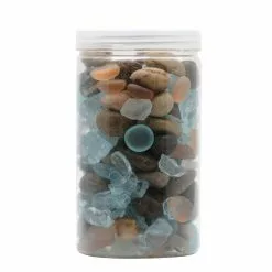 Top 10 ⭐ 8 Pack: Mixed Glass & Stone Pebbles By Ashland™ ✨ -Ashland Sale Store 10556678 1