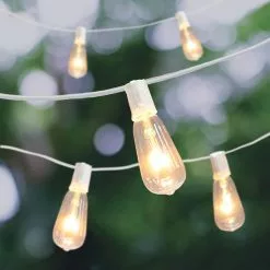 Brand new 🧨 10ct. Edison String Lights with White Cord by Ashland™ 🔔 -Ashland Sale Store 10561985