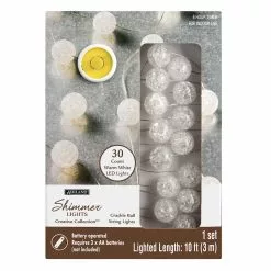 Cheap ✔️ 30ct. Crackle Ball LED String Lights by Ashland™ 🌟 7 Cheap ✔️ 30ct. Crackle Ball LED String Lights by Ashland™ 🌟 -Ashland Sale Store 10561992 1