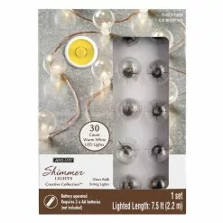 Coupon 😍 30ct. White LED String Lights by Ashland™ 👍 -Ashland Sale Store 10561997 1