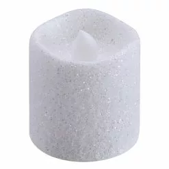 Deals 🤩 White Glitter LED Votive Candles By Ashland® 12ct. ⌛ -Ashland Sale Store 10562378 2