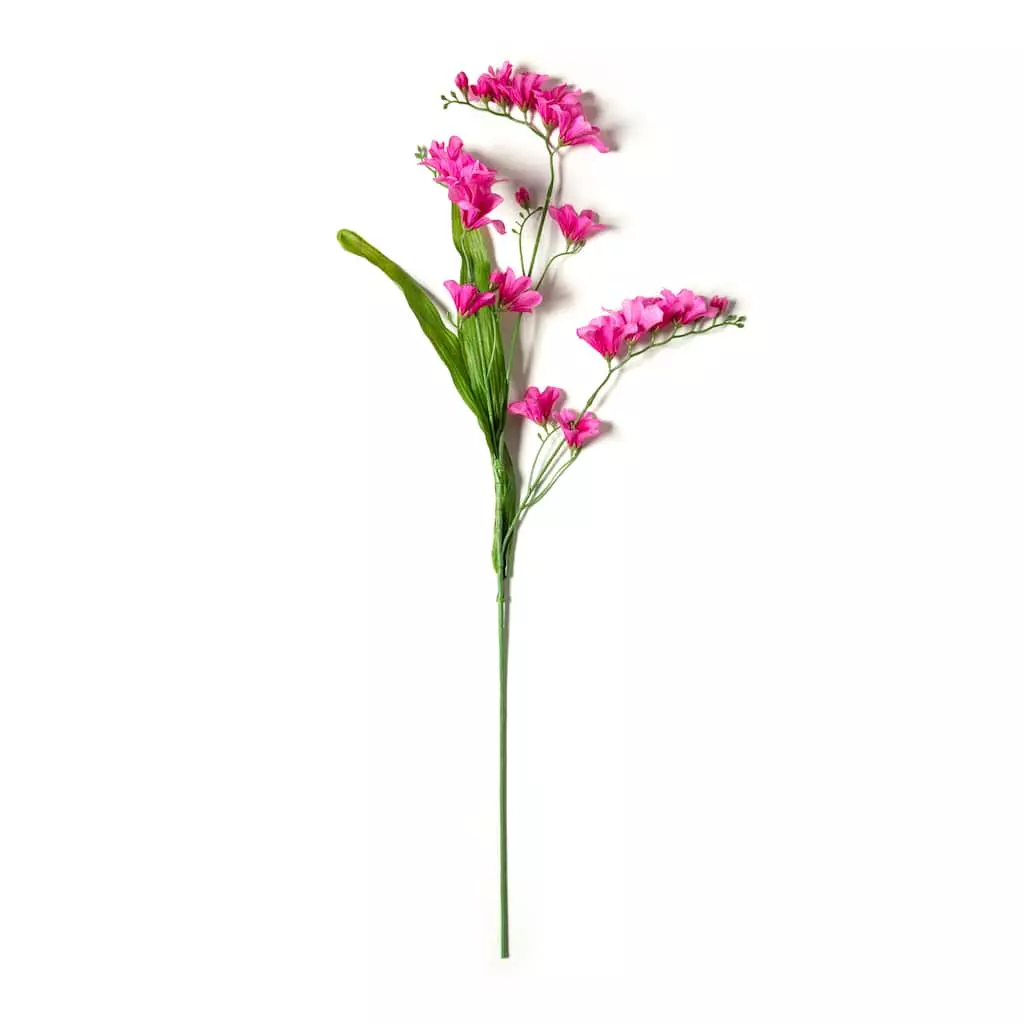 Brand new 🌟 Hot Pink Freesia Spray by Ashland® 🌟 3 Brand new 🌟 Hot Pink Freesia Spray by Ashland® 🌟