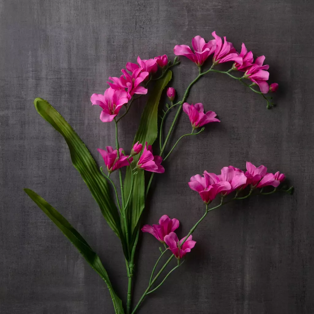 Brand new 🌟 Hot Pink Freesia Spray by Ashland® 🌟 4 Brand new 🌟 Hot Pink Freesia Spray by Ashland® 🌟 - Image 2