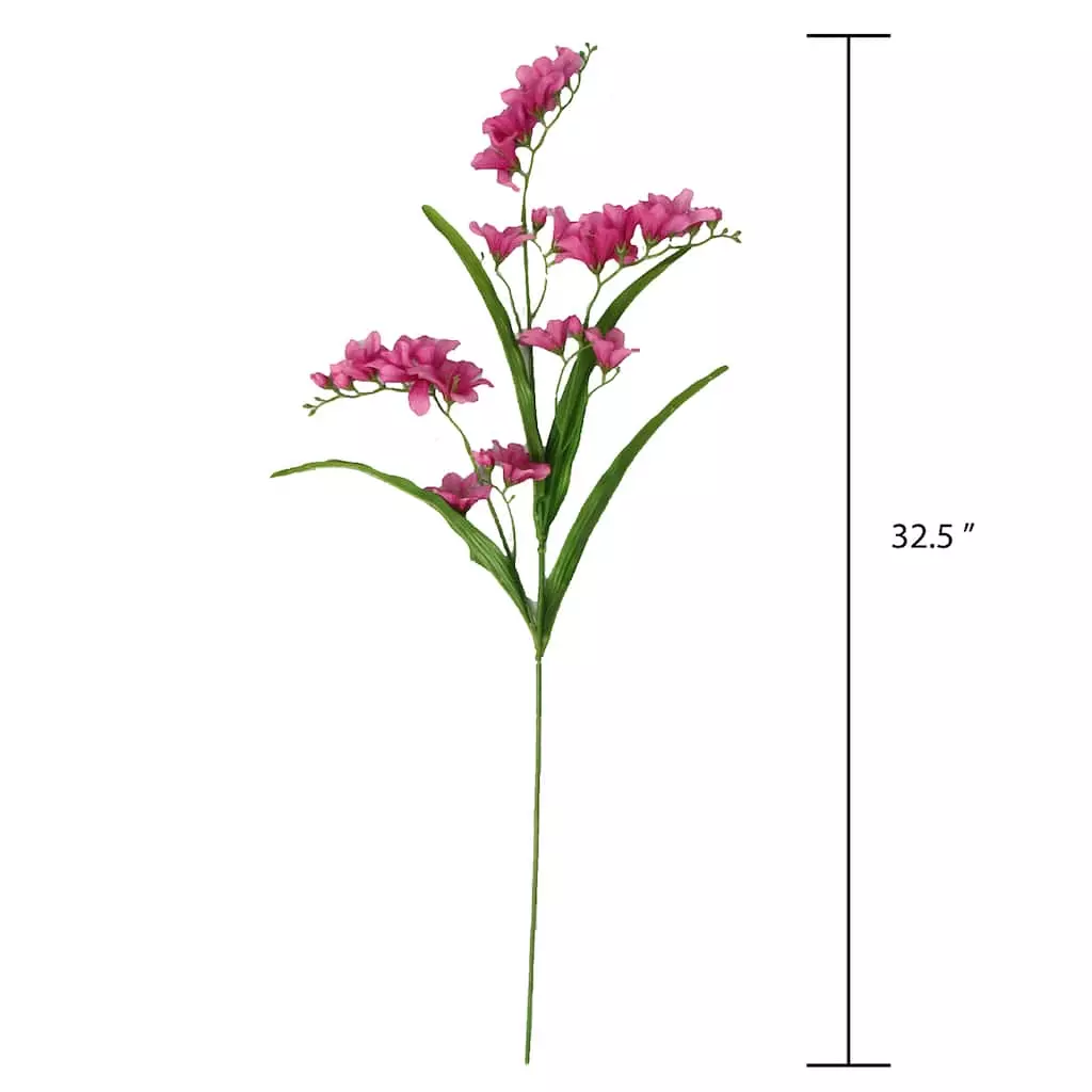 Brand new 🌟 Hot Pink Freesia Spray by Ashland® 🌟 6 Brand new 🌟 Hot Pink Freesia Spray by Ashland® 🌟 - Image 4